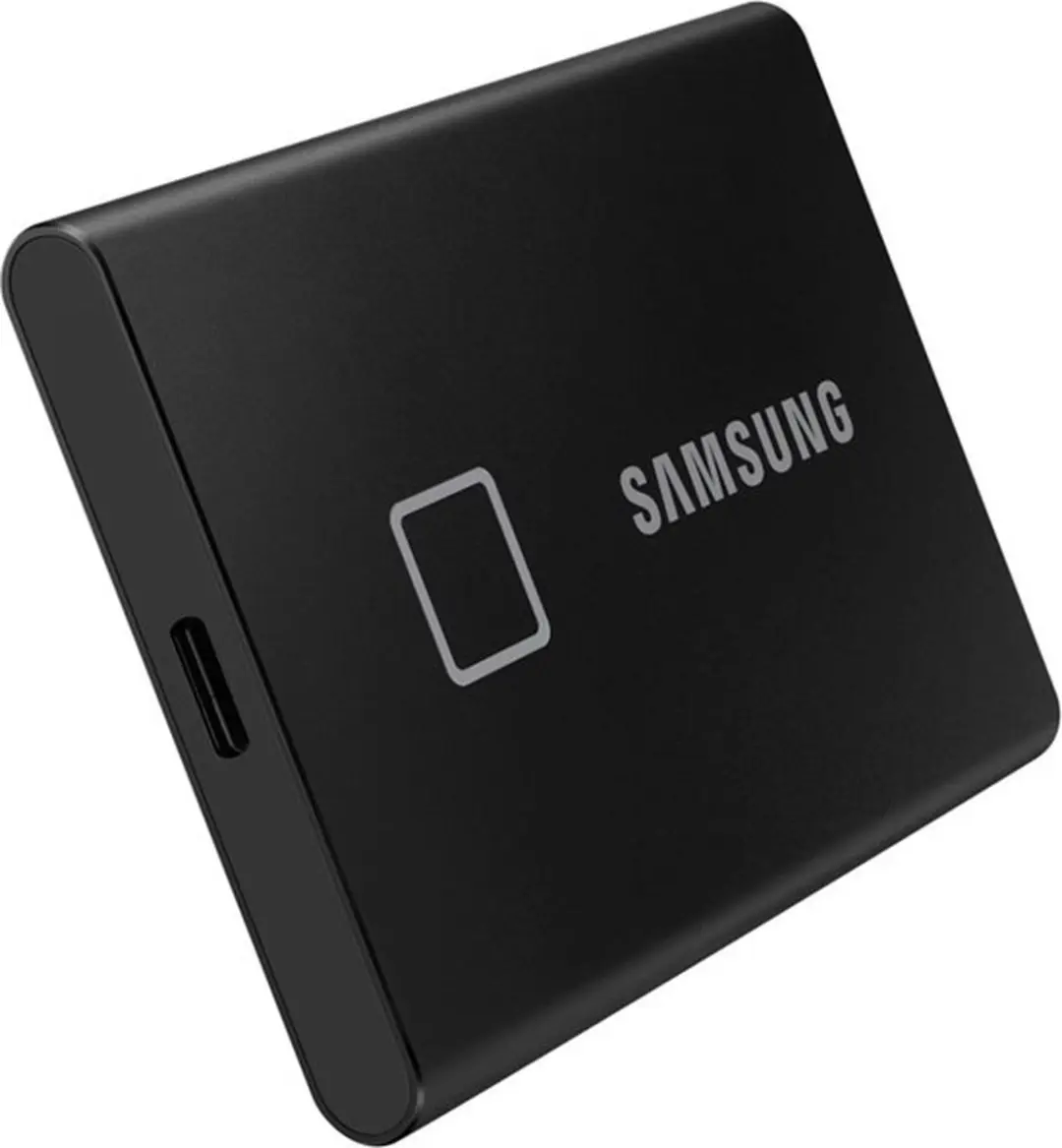 Samsung Portable T7 Touch SSD 1TB - MU-PC1T0K/WW - Zwart