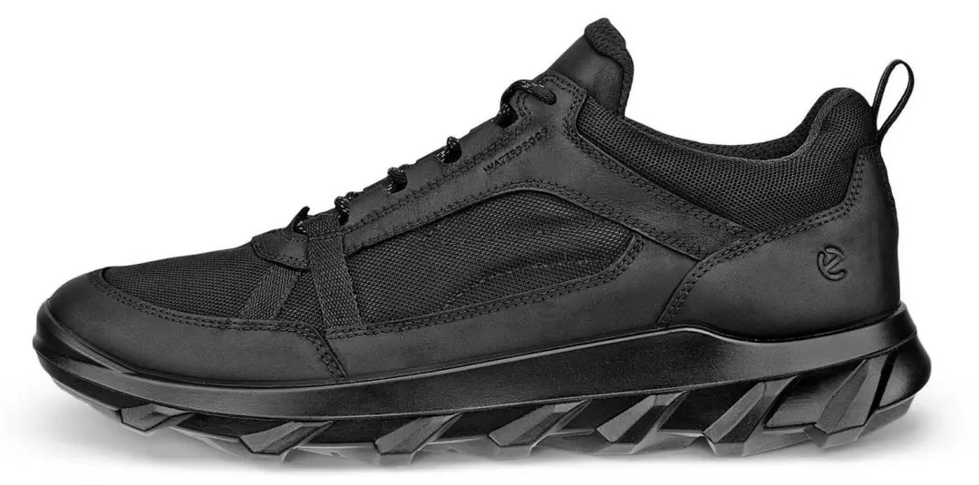 ECCO MX Leren Sportschoenen - 46 - Zwart - afbeelding 6 van 6