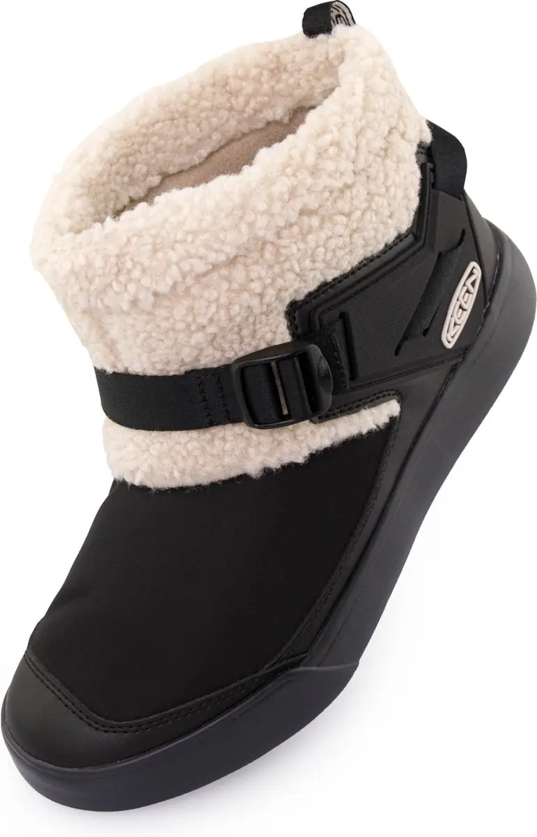 Dameswinterlaarzen Keen Wmns Hoodromeo Mini Zwart/berken Zwart/beige - 37