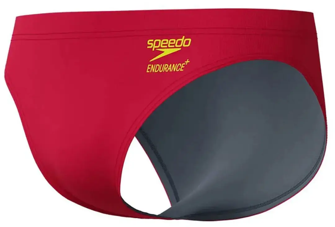 Speedo ML Solid Zwemslip - UK 34 - Rood - afbeelding 6 van 6