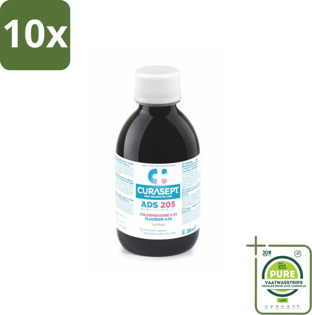 Curasept Mondspoeling 0,05% CHX 200ml