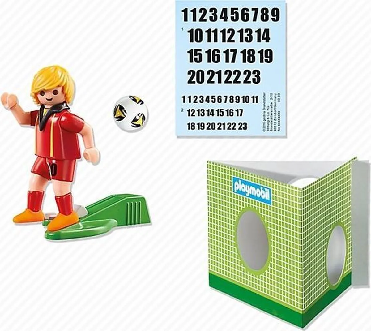 Playmobil Voetbalspeler België 6897