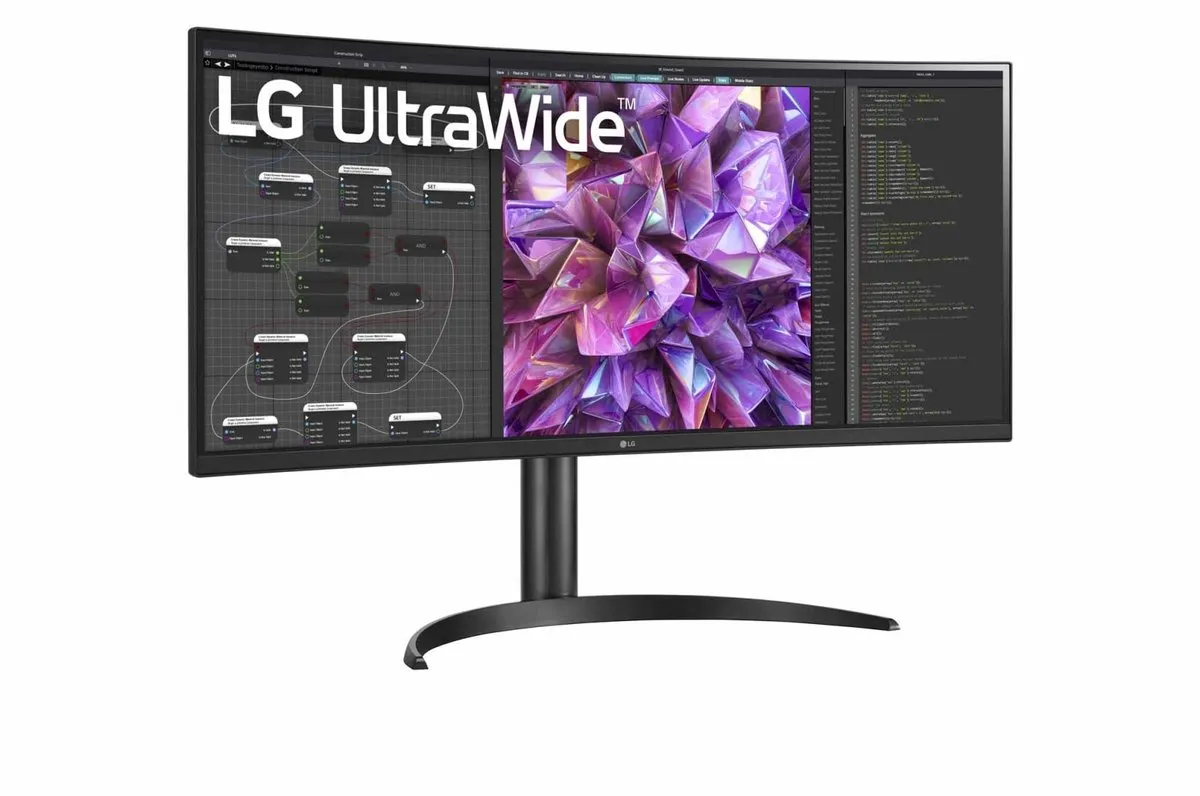 LG 34WQ75X-B Quad HD Monitor 34" - 3440x1440 - 180W - Zwart