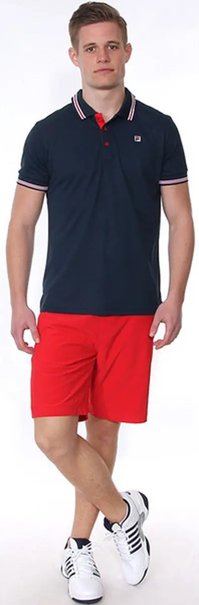 Fila Santana Short - Rood - XL - afbeelding 6 van 6