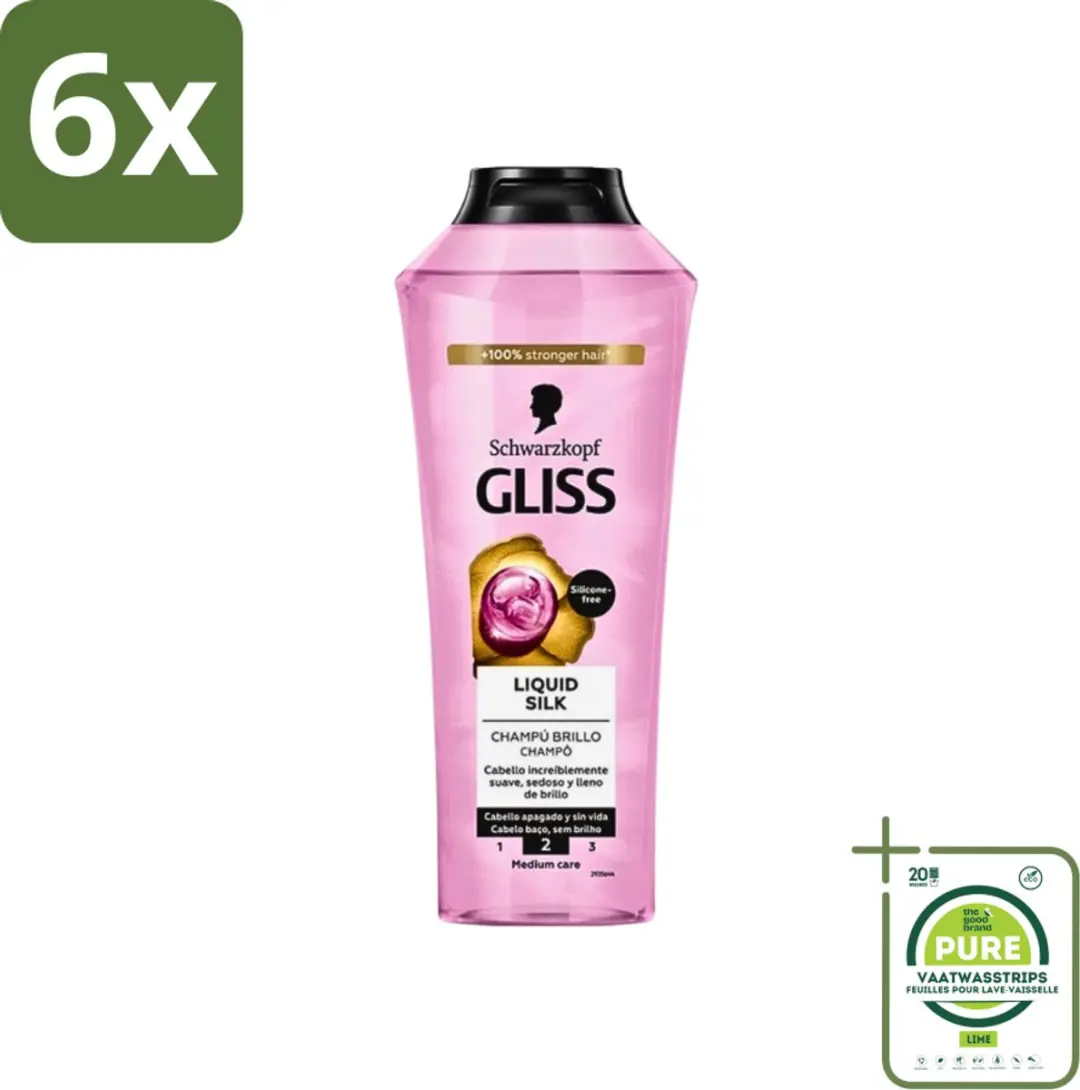Gliss Kur Liquid Silk Shampoo 400ml