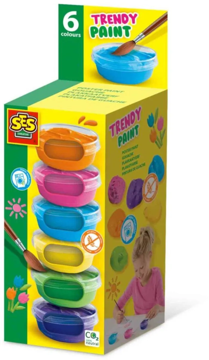 SES Creative Plakkaatverf Trendy