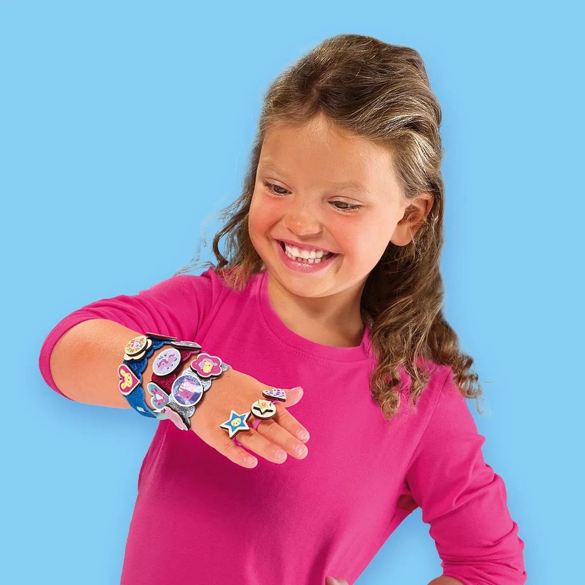 SES Creative Easy Glitter Ringen & Armbanden - 8 Stuks