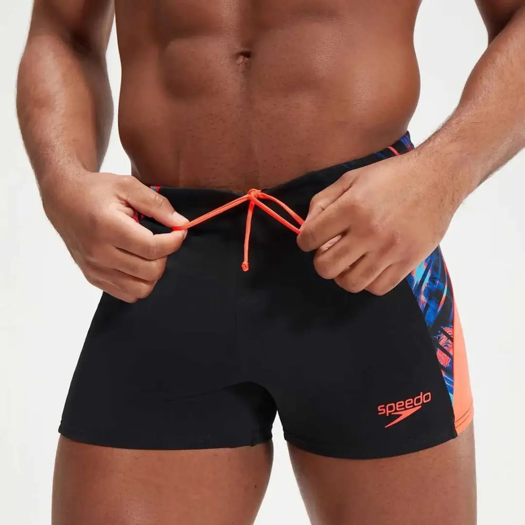 Speedo Eco End+ Splice Zwembokser Zwart UK 32 Man