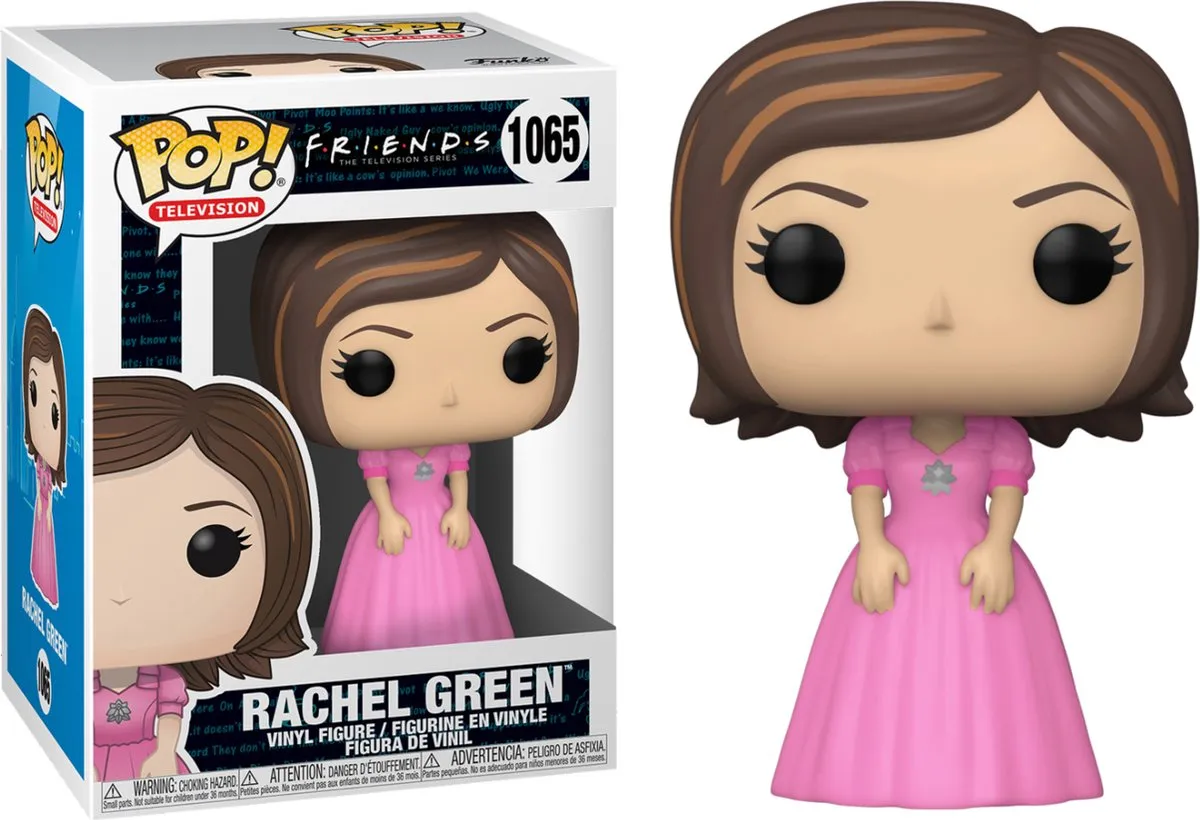 Funko Friends POP! TV Rachel In Pink Dress Verzamelfiguur - 9cm - Multicolours - afbeelding 6 van 6