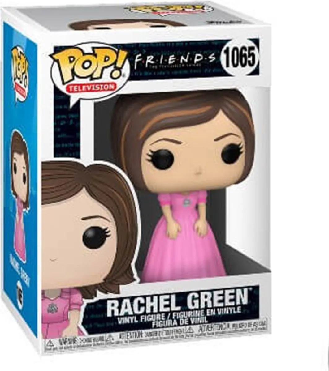 Funko Friends POP! TV Rachel In Pink Dress Verzamelfiguur - 9cm - Multicolours