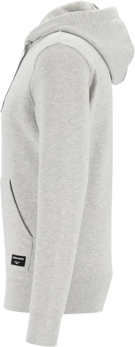 Bjorn Borg Centre Jogging Hoodie Heren - Trui met Capuchon Mannen - Lichtgrijs - Maat XXL