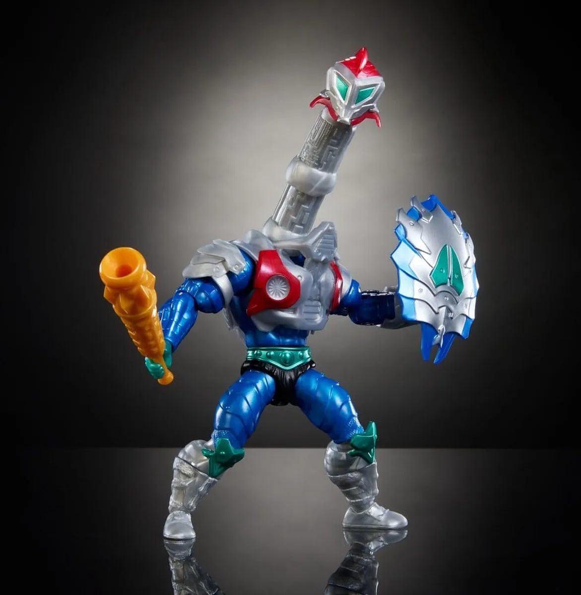 Mattel MOTU x TMNT Mekaneck Action Figure - 14cm - Multi