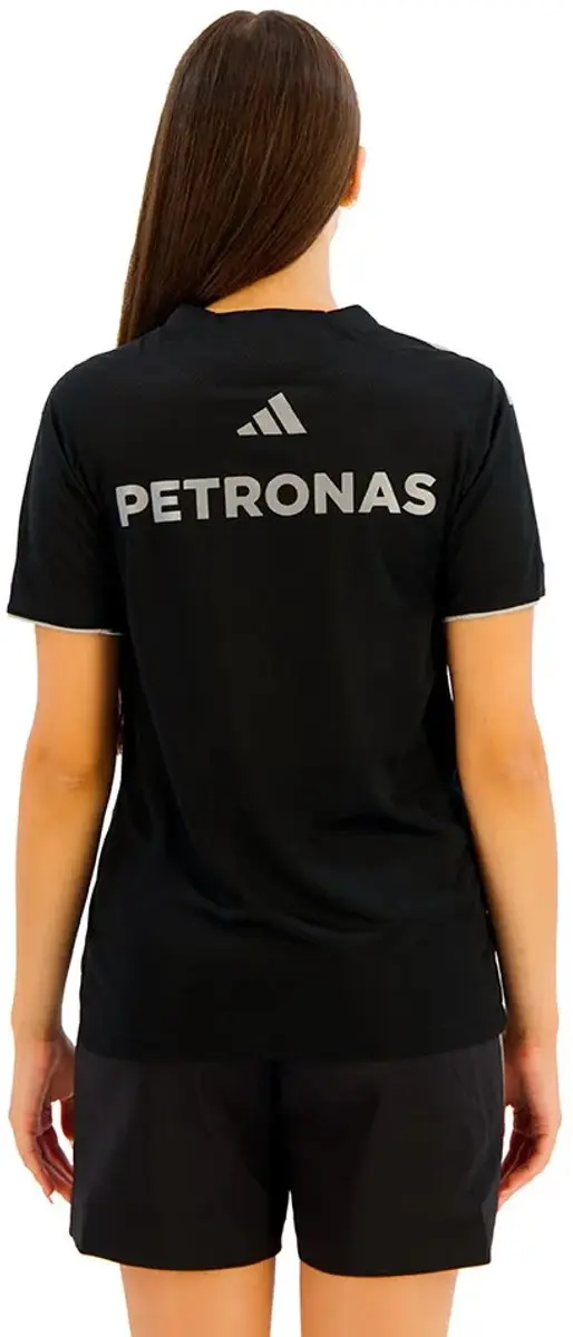 Adidas Mercedes Amg Petronas F1 Team Mc T-shirt Met Korte Mouwen Zwart L Vrouw