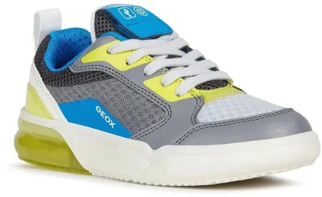 Kinderschoenen Geox Jr Grayjay Sneaker Grijs - 32