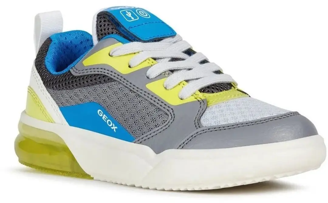 Kinderschoenen Geox Jr Grayjay Sneaker Grijs
