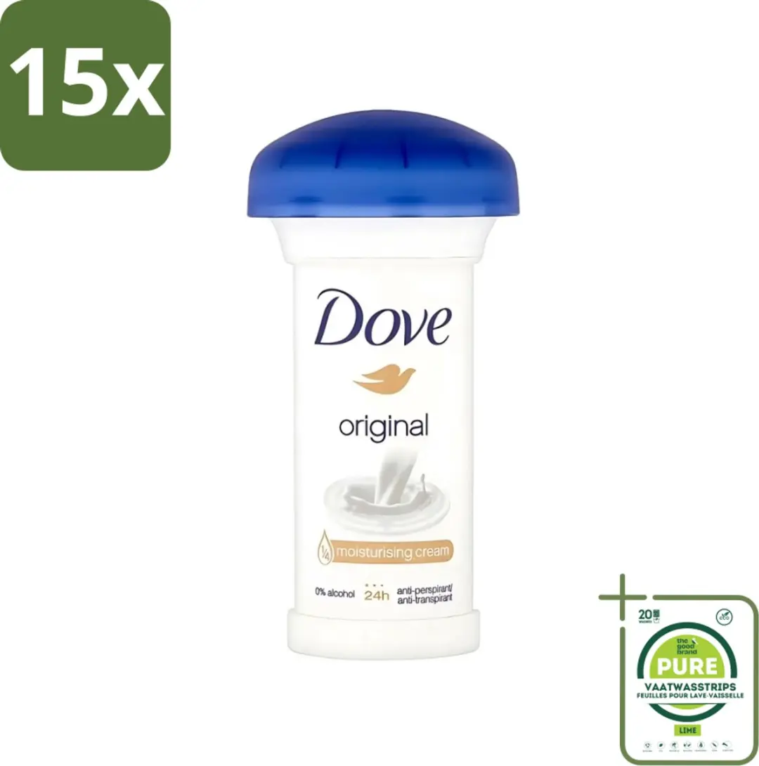 Dove Original Roll-on Deodorant 50ml