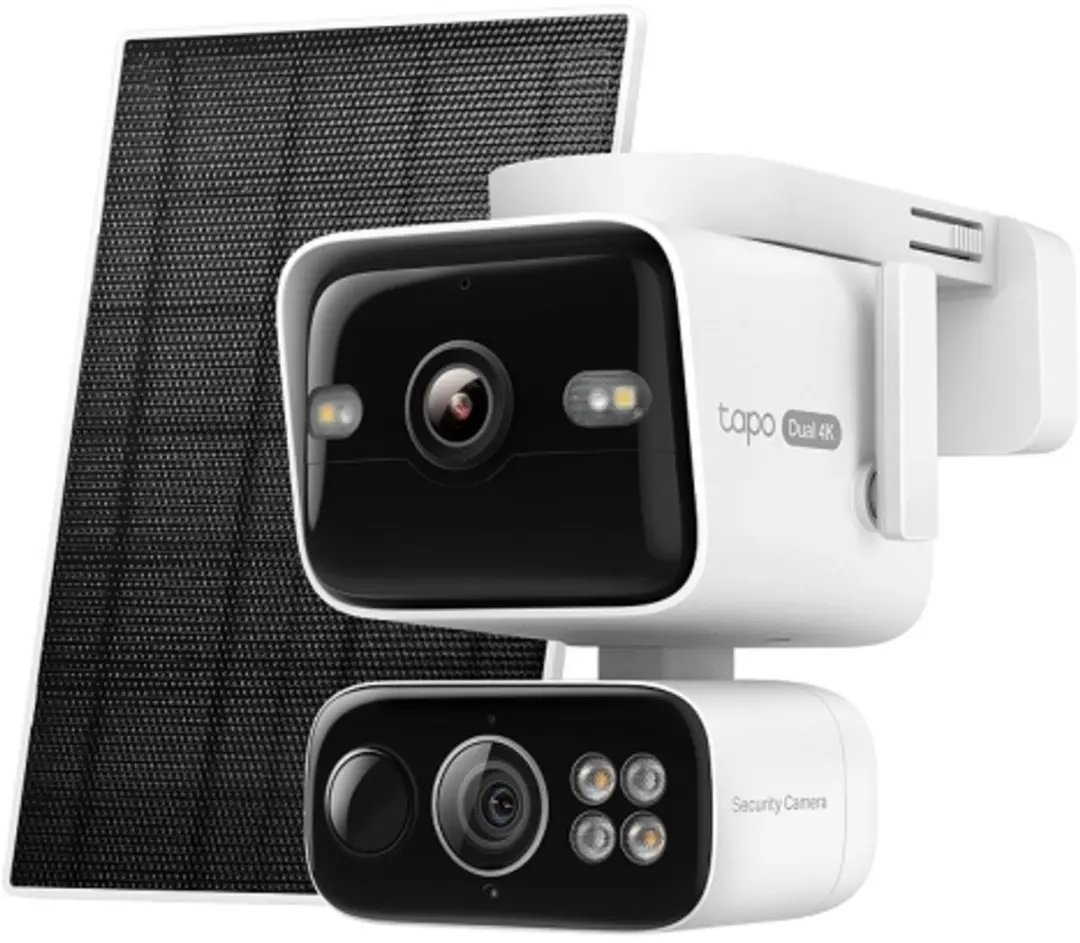 TP-Link Tapo C675D KIT Zonnecamera Kit - Wit