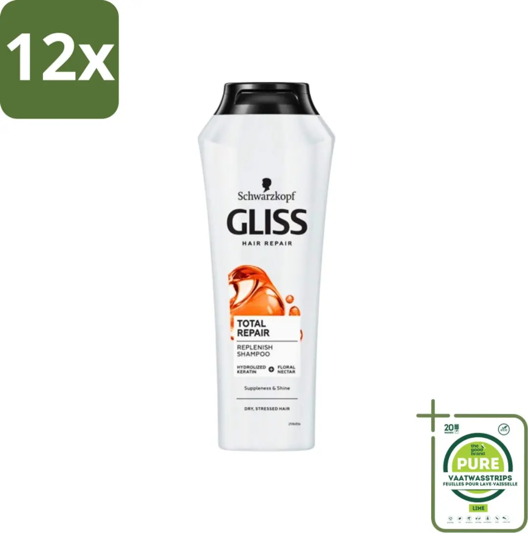 Gliss Kur Total Repair Shampoo 400ml