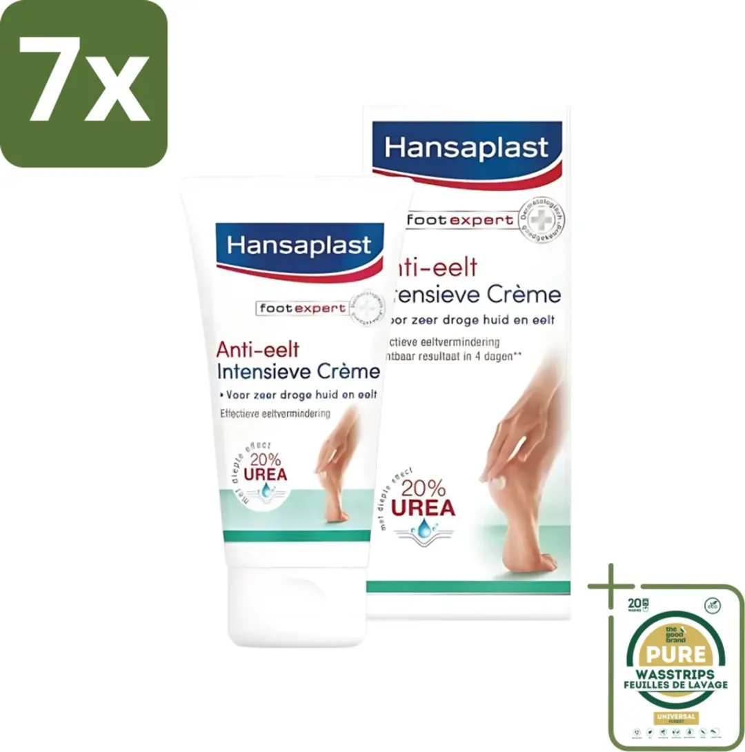 Hansaplast Anti-Eelt Crème 75ml - 7 Stuks