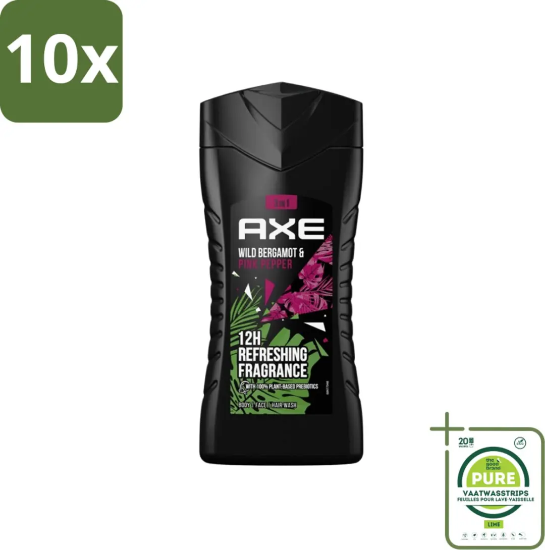 Axe Wild Bergamot & Pink Pepper Douchegel 3-in-1