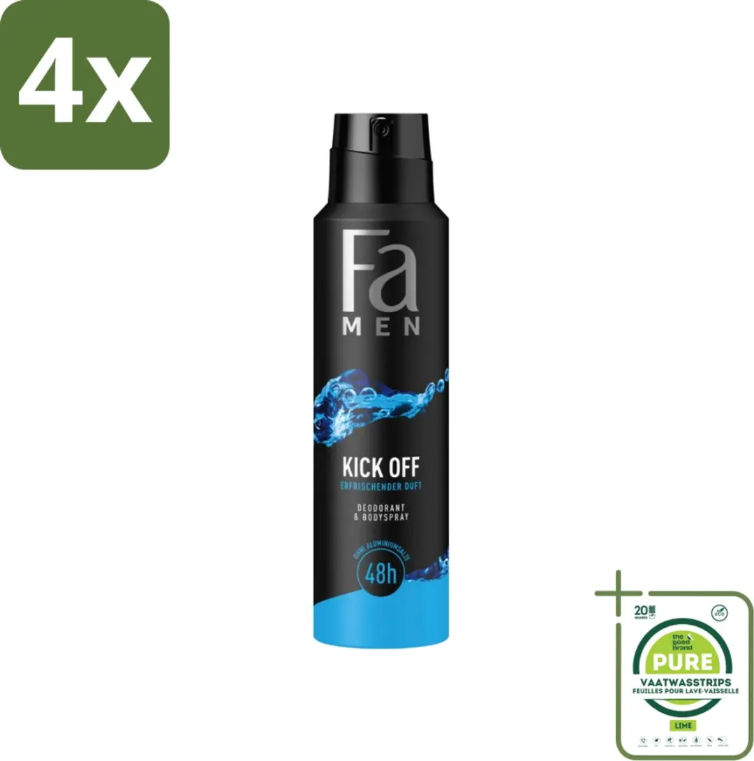 Fa Men Kick-Off Deodorantspray 150ml