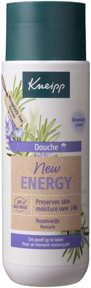 Kneipp Douche New Energy 200 ml - Bulkverpakking - 5 stuks