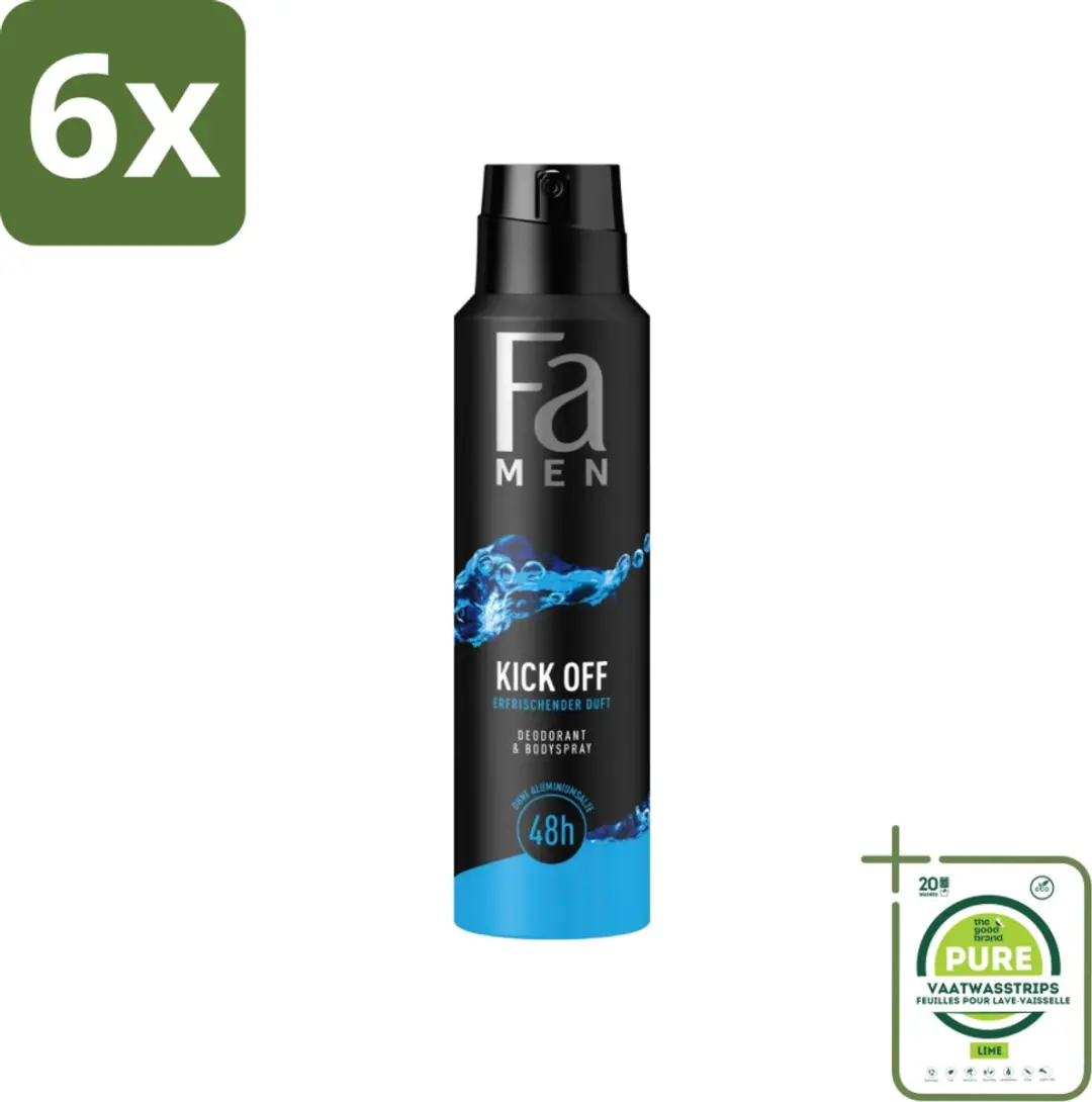 Fa Men Kick-Off Deodorantspray 150ml