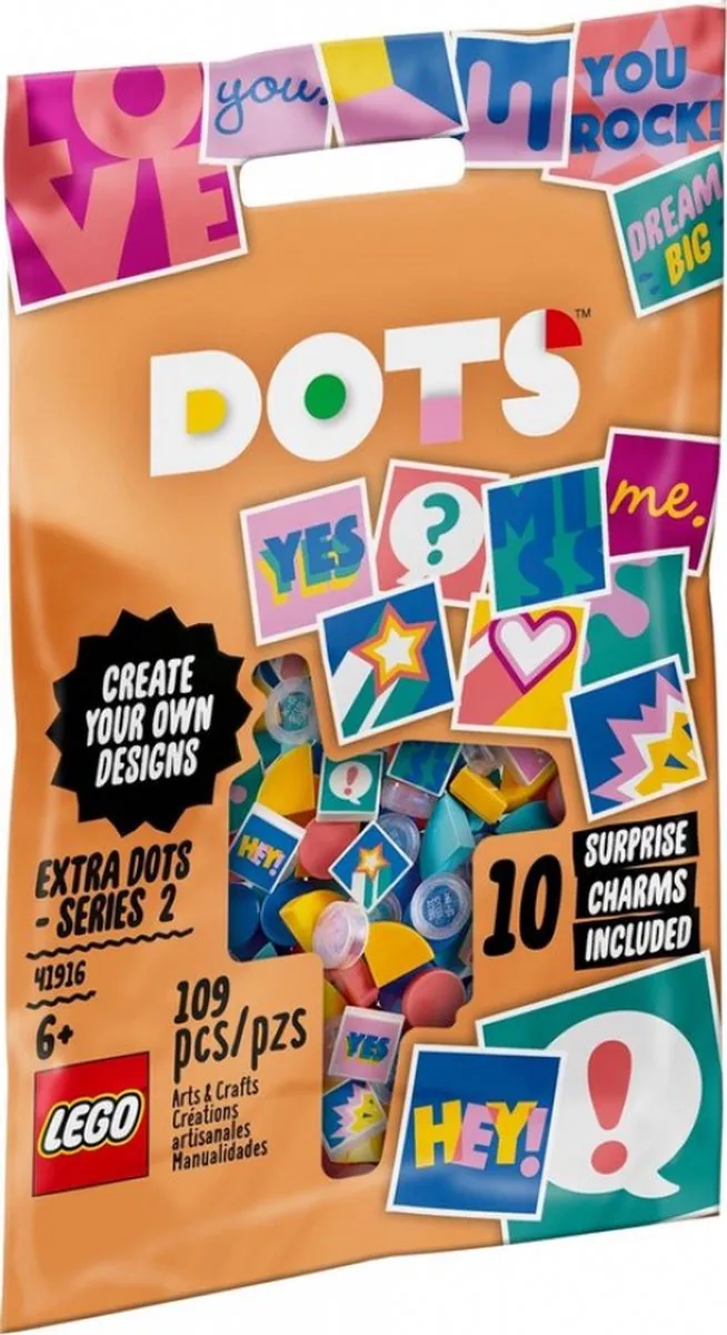 LEGO DOTS Extra DOTS Serie 2 Armbandset 41916 - 109 Stuks