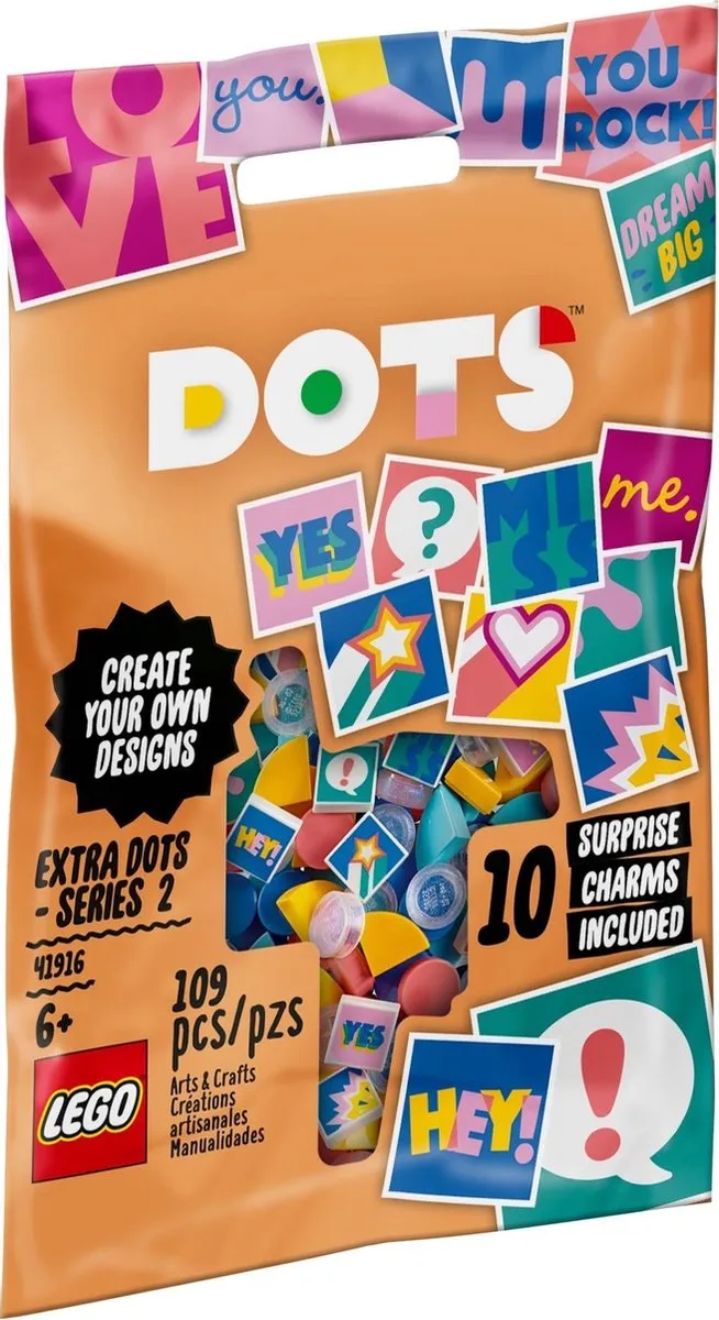 LEGO DOTS Extra DOTS Serie 2 Armbandset 41916 - 109 Stuks