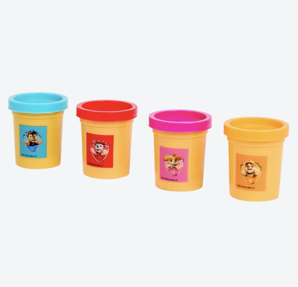 Disney Princess Paw Patrol Klei Set - 4 Potjes 55g + Stempels