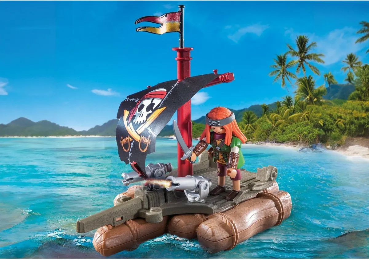 Playmobil Pirates Piratenvlot met schat 71794 - Multicolor