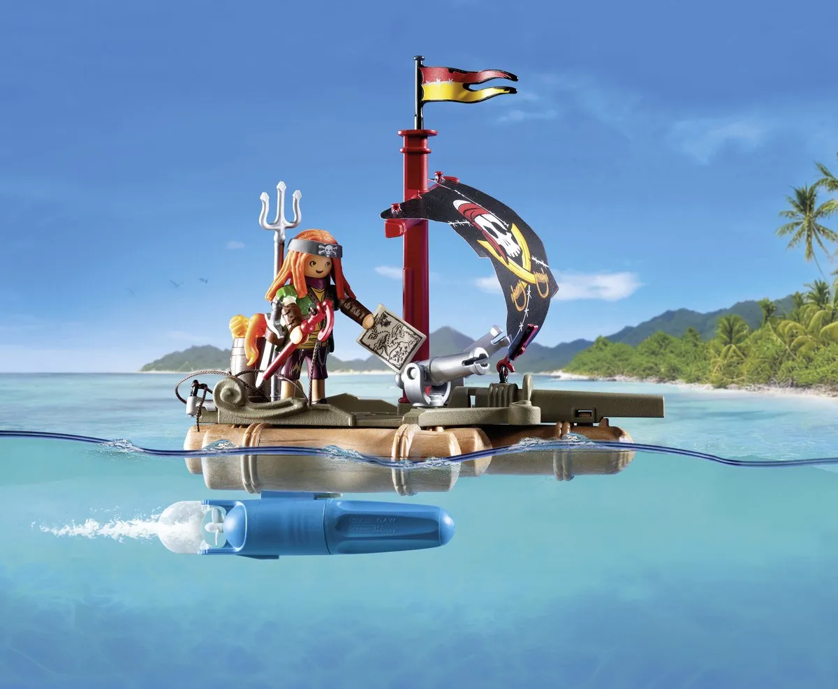 Playmobil Pirates Piratenvlot met schat 71794 - Multicolor