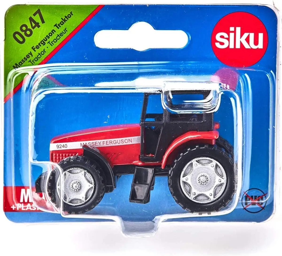 SIKU MF Tractor 847 Speelgoedauto - Rood