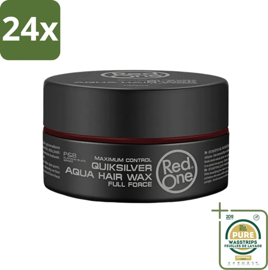 Red One Quicksilver Aqua Hair Wax 150ml