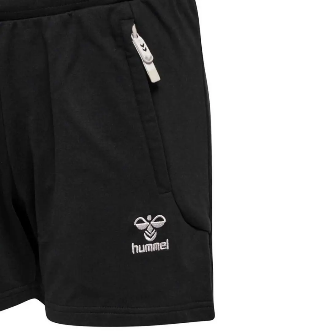 hummel Grid Cotton Shorts Woman - Zwart - XL