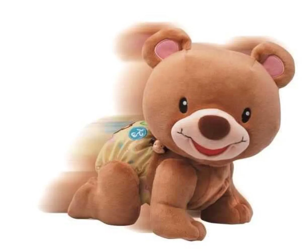 VTech Baby Kruip & Leer Babybeer - Interactief Speelgoed - Knuffel - Voor Jongens en Meisjes - Cadeau - Van 9 tot 36 maanden