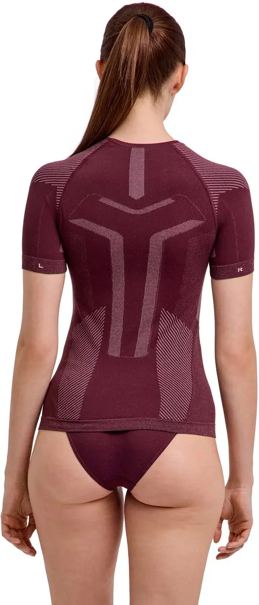 Falke Warm Shortsleeved Shirt 39162 - Dames L - Bruin