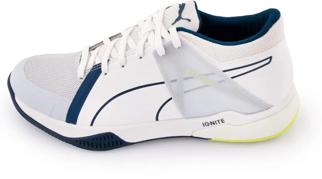 Puma Unisex Explode Xt Hybrid 2 Wit-grijs-geel Wit - 44.5