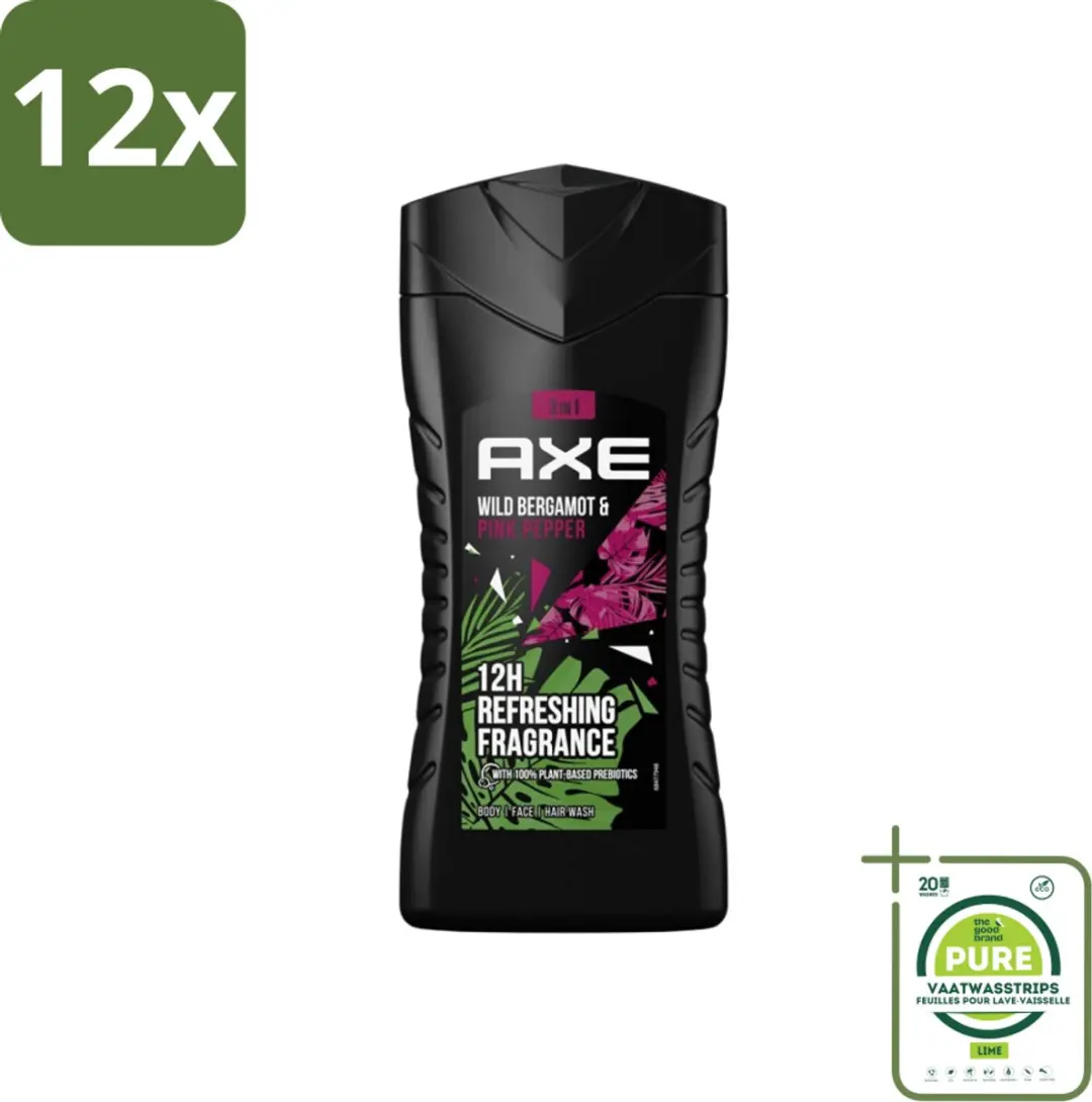 Axe Wild Bergamot & Pink Pepper Douchegel 250ml