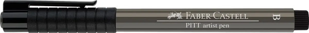Faber-Castell Pitt Artist Pen Brush Warmgrijs IV