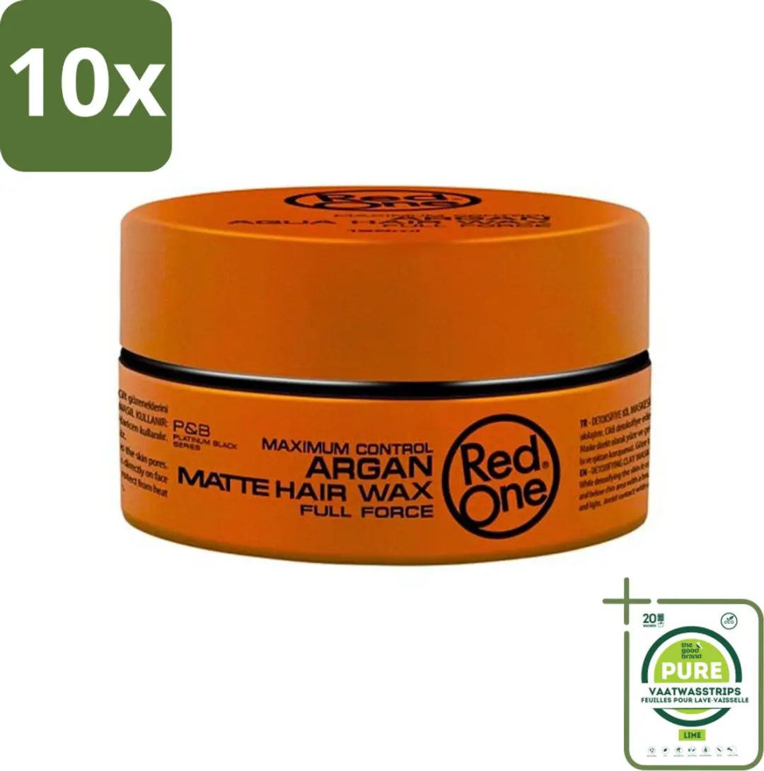 Red One Argan Matte Haarwax 150ml