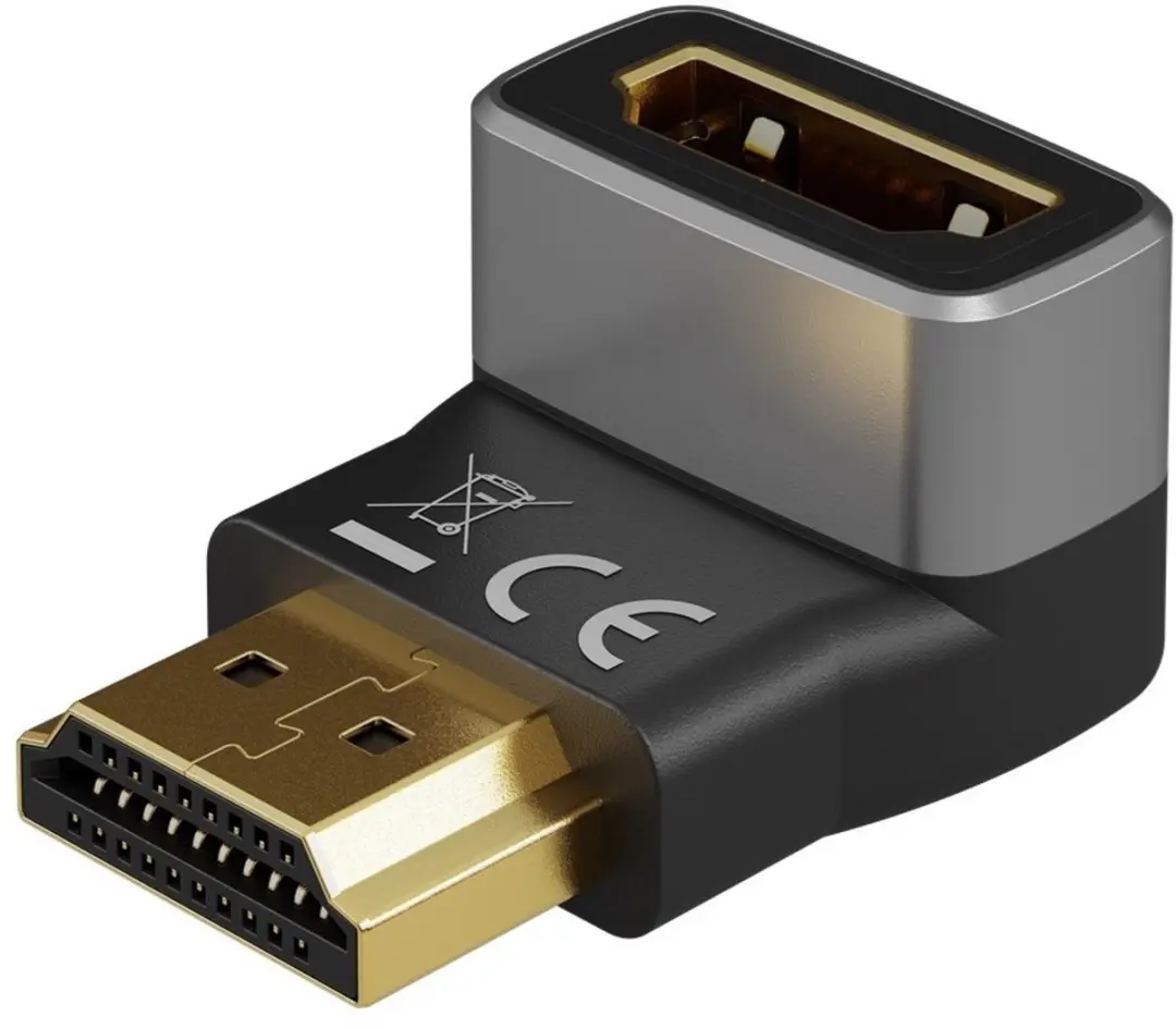 Goobay Plus HDMI Adapter Haaks 8K 60Hz HDR