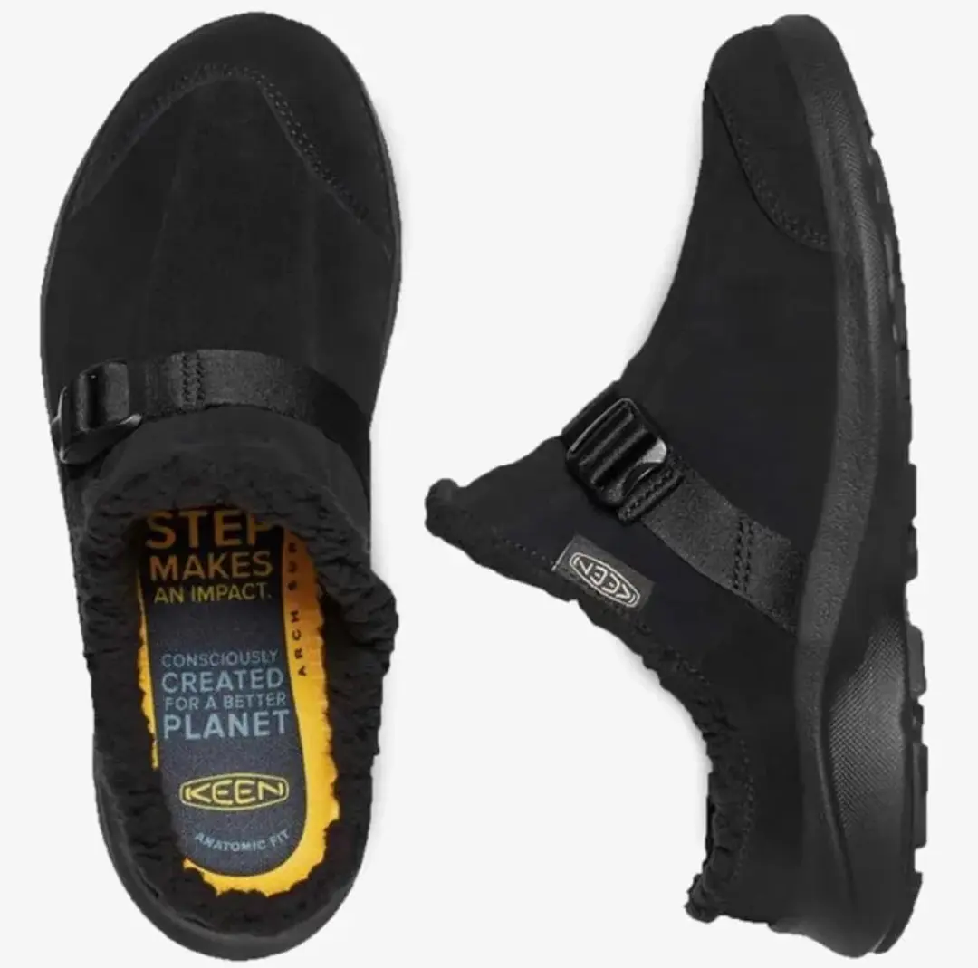 Keen Wmns Kapklomp Zwart/zwart Zwart - 40