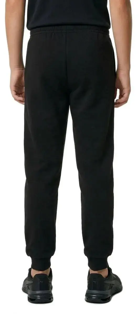 PUMA Ess 2 Color Nº1 Logo Trainingsbroek - 140cm - Zwart/Goud