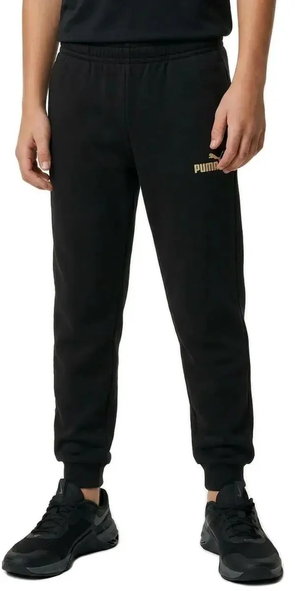 Puma Ess 2 Color Nº1 Logo Trainingsbroek Zwart 9-10 Years Jongen