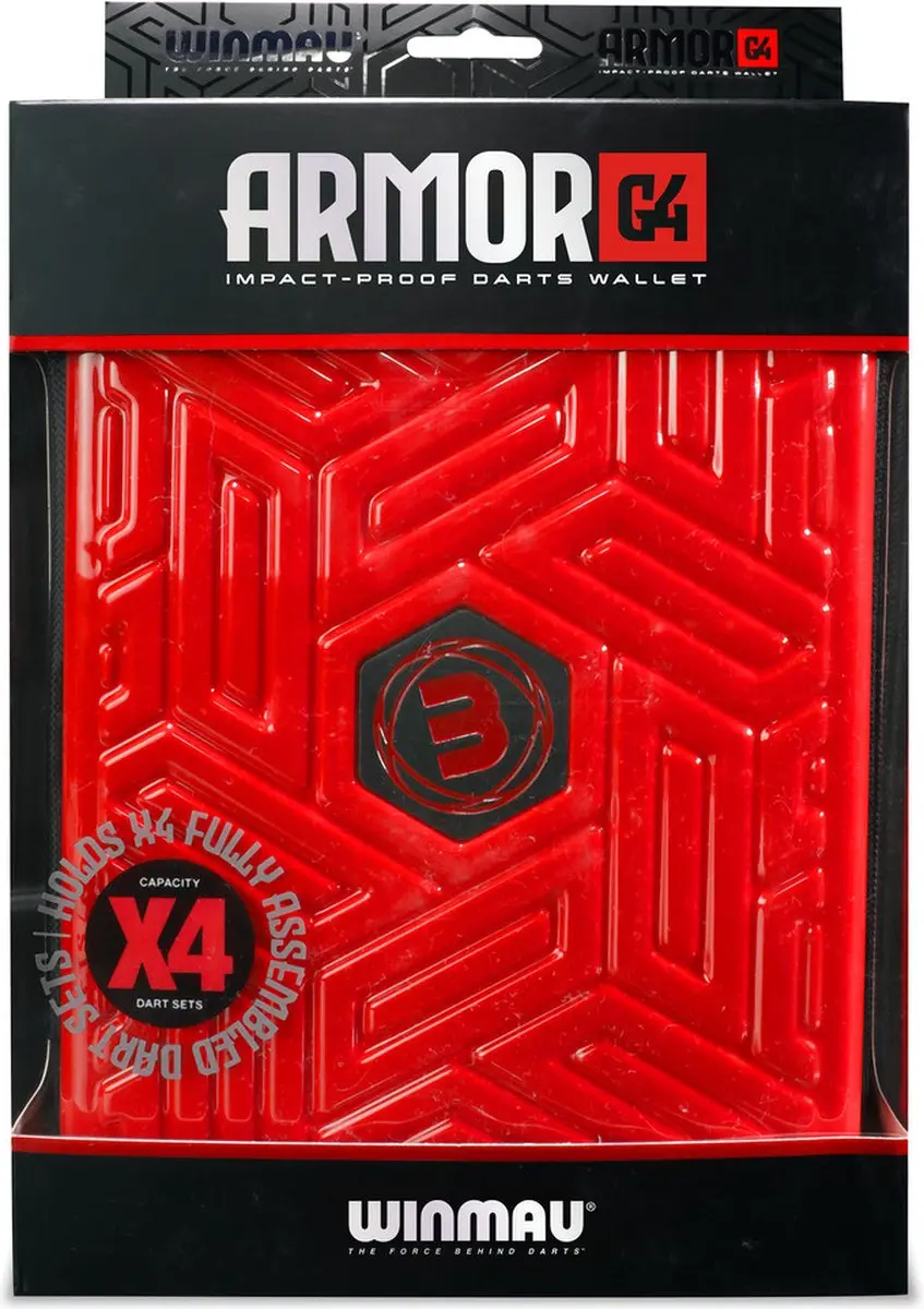 Winmau Armor G4 Red Dart Case