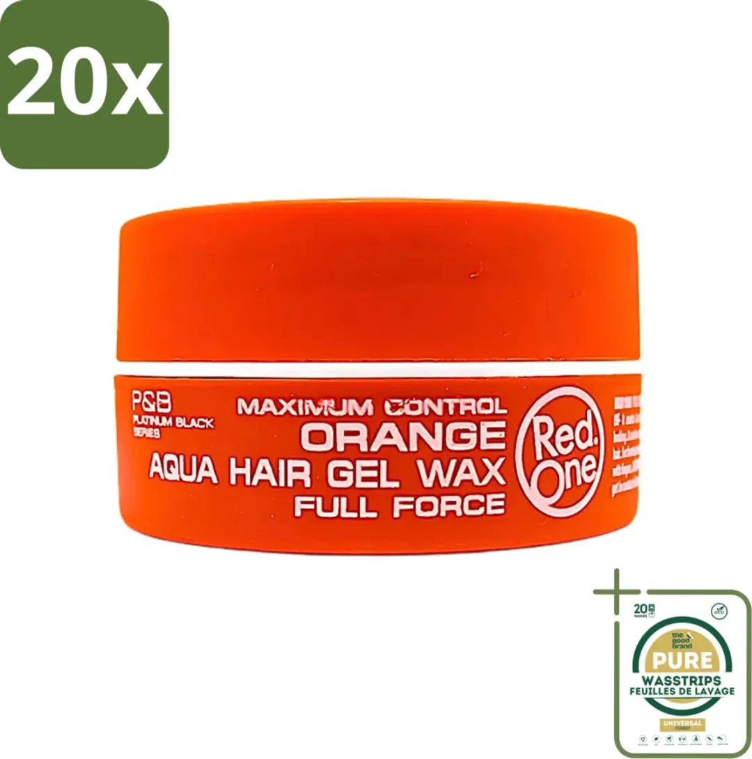 Red One Haarwax Aqua Orange