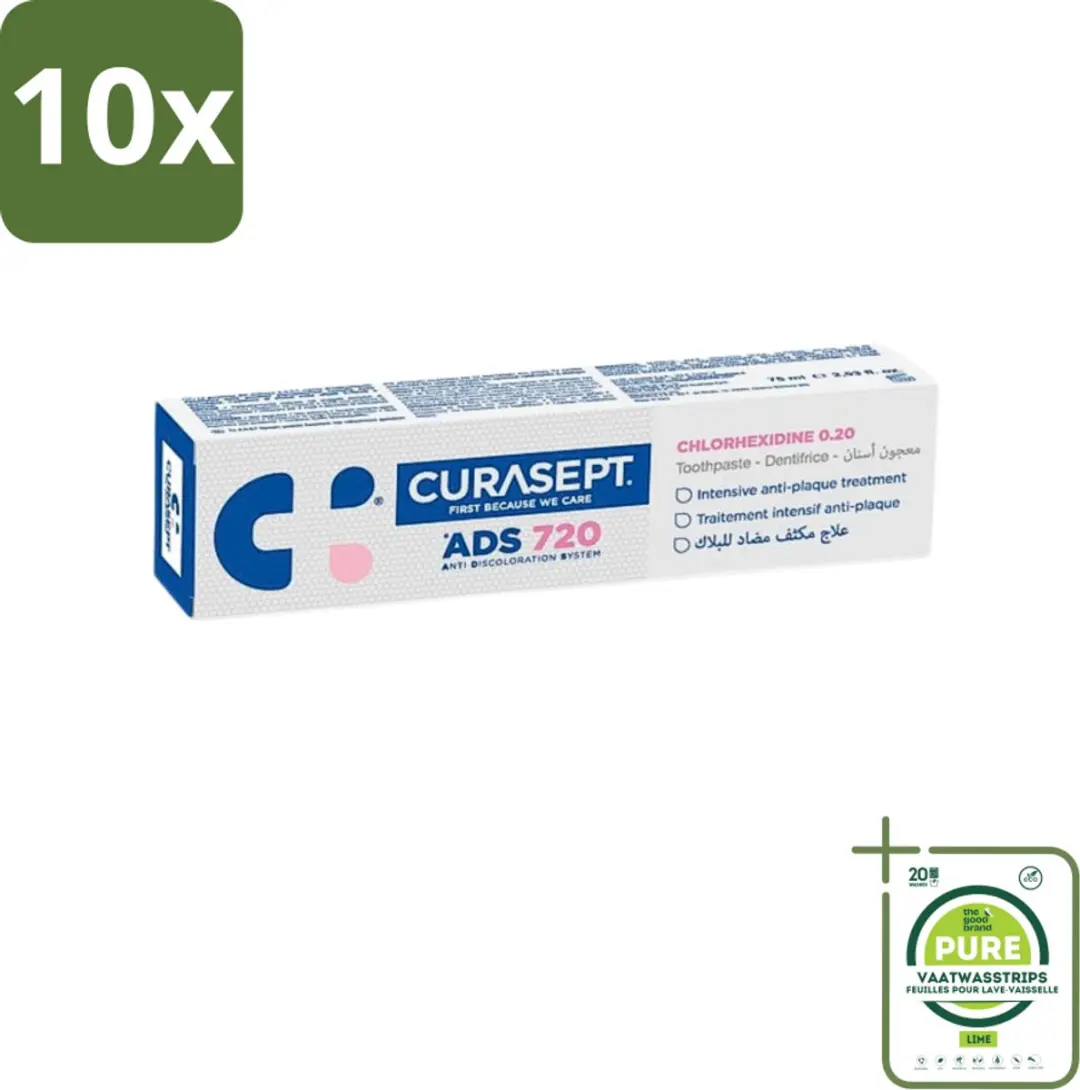 Curasept ADS 720 Gel-Tandpasta 0.20%