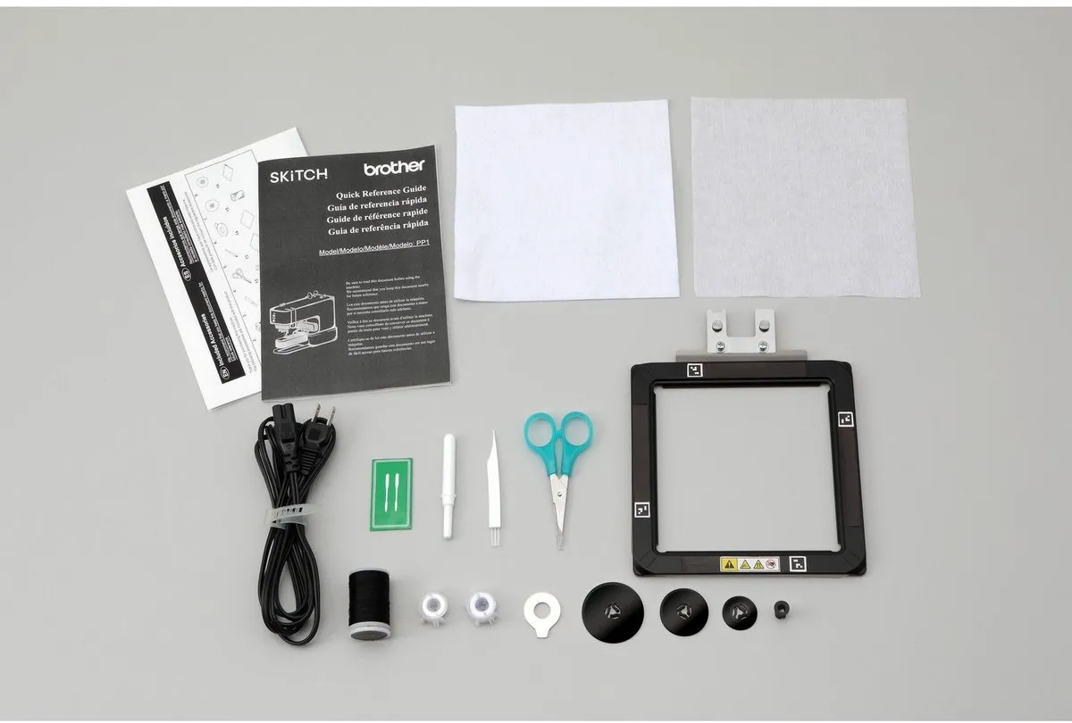 Brother Skitch PP1 Borduurmachine - 400 Stiksels/Min - Zwart - afbeelding 6 van 6