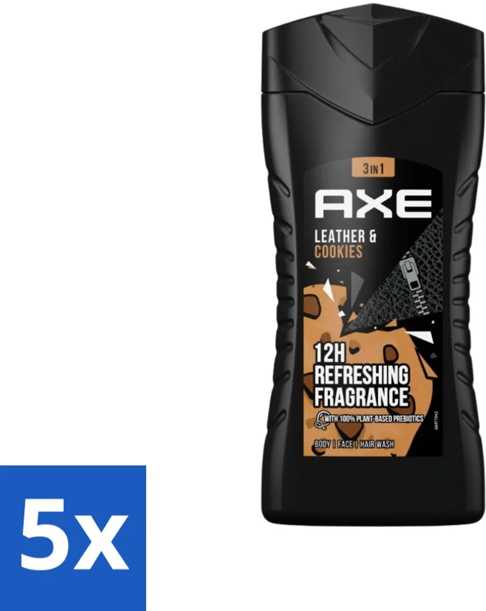 Axe 3-in-1 Douchegel Leather & Cookies 250ml